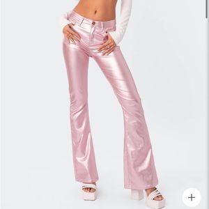 Edikted fauz leather pants